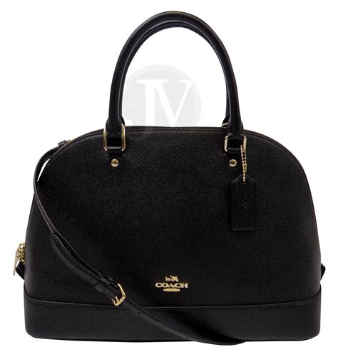 coach sierra satchel black